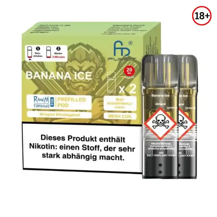 RandM Tornado by Fumot banana Ice Pod Kaufen